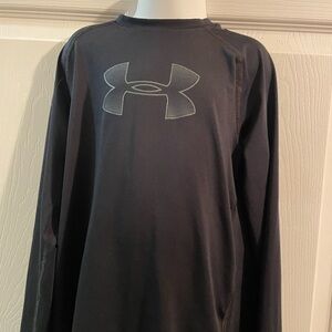 Under Armour  Black Long Sleeve Tee Y/MD